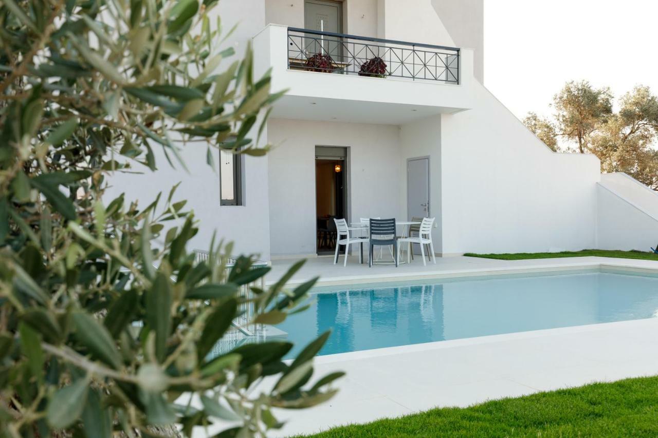 Apartment Tilio - New Apartment With Private Pool 1400M From The Beach Rethymno Exteriör bild