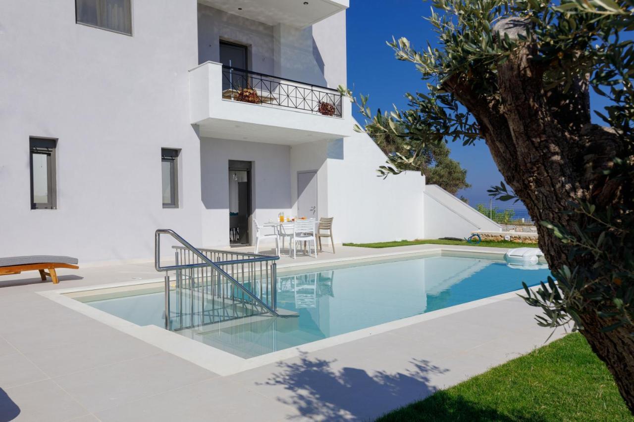 Apartment Tilio - New Apartment With Private Pool 1400M From The Beach Rethymno Exteriör bild